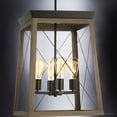 thumbnail image 4 of Luxury Industrial Chandelier, 20.125H x 15.5W, with Modern Farmhouse Style, Olde Bronze, UHP3906 by Urban Ambiance, 4 of 5