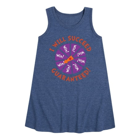 

Dr. Seuss - I Will Succeed - Toddler and Youth Girls A-line Dress