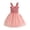 Pink, variant on Tqyyweavej Girl Summer Dresses Ruffle Sleeveless Flutter Sleeve Sundress Cute Cherry Print Toddler Girl Princess Dress 3-10T, Blue