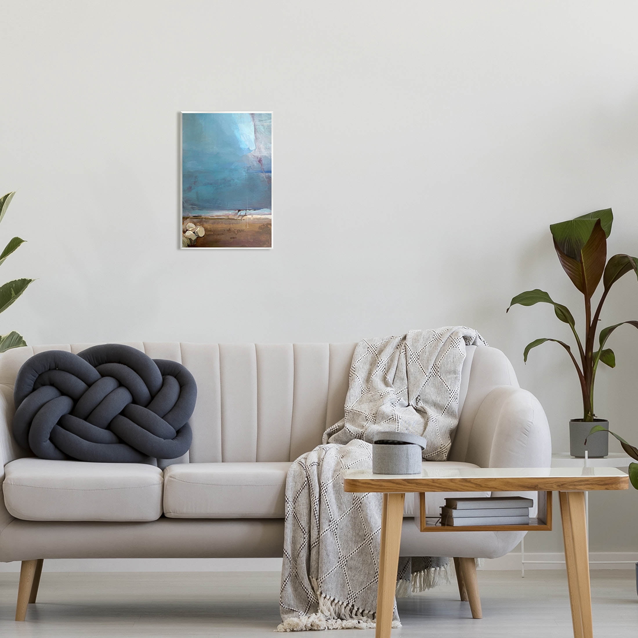 Abstract Sky Scenery Landscape Abstract Painting Unframed Art Print Wall Art