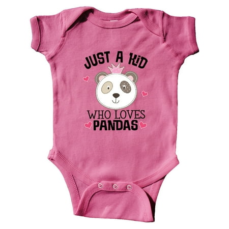 

Inktastic Cute Panda Gift for Girls Gift Baby Girl Bodysuit
