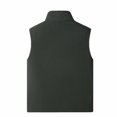 thumbnail image 2 of Lyrehush Mens Fleece Vest Jackets Full-Zip Warm Sleeveless Thermal Layering Outerwear Side Zip Pockets Winter Fall Vests, 2 of 7