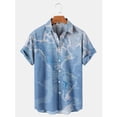 thumbnail image 4 of Camisa hawaiana vintage para hombre, estampado de mapa 3D, camisa de manga corta para hombre, botones de solapa, ropa para hombre, tops casuales de moda, camisa de gran tamaño, 4 of 5