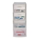 thumbnail image 5 of Italhome Cajonera De Pl&aacute;stico, Cajonera Desarmable Organizador Multiusos De Color Blanco Con 4 Cajones Transparentes Fox, 5 of 9