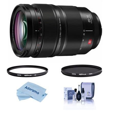 UPC: 0192223134539 | LUMIX S PRO 24-70mm f/2.8 Lens for L-Mount  Bundle with Hoya NXT Plus 82mm UV+CPL Filter Kit  Cleaning Kit  Cleaning Cloth