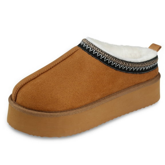 MKP COLLECTION Women's Slippers Platform Mini Boots Anti-Slip Boot For Outdoor