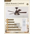 thumbnail image 2 of Ventilador de Techo Fanbulous 42" Motor DC 6 Velocidades Bronce Aceitado, 2 of 7
