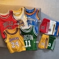 thumbnail image 3 of Uniforme de baloncesto para niños, camiseta de traje para niños y niñas, camiseta de estudiantes de escuela primaria, camiseta Kobe, camiseta rosa de manga corta, maravillosa ling, 3 of 5