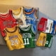 thumbnail image 3 of Uniforme de baloncesto para niños, camiseta de traje para niños y niñas, camiseta de estudiantes de escuela primaria, camiseta Kobe, camiseta rosa de manga corta, maravillosa ling, 3 of 5