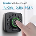 thumbnail image 4 of Ultraloq U-Bolt Pro Smart Lock | 6-in-1 Keyless Entry Door Lock with Bluetooth, Fingerprint ID & Keypad | Front Door Smart Deadbolt, 4 of 9