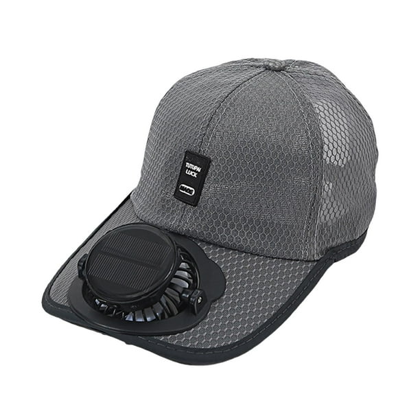 Sombrero de Visera con Ventilador Strade Fareast Limited Gris Oscuro
