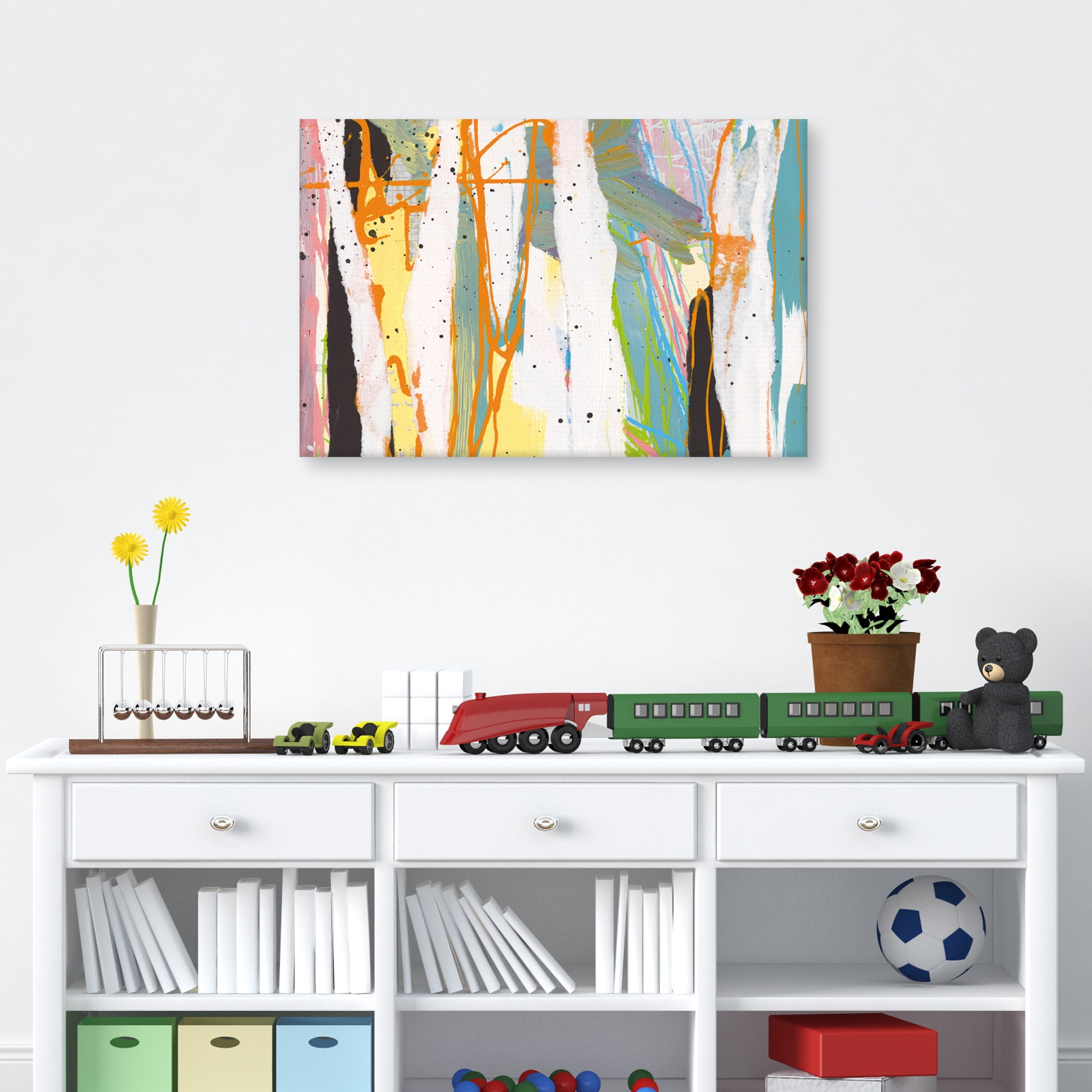 Riviere by Sara Lefton Canvas Art Print