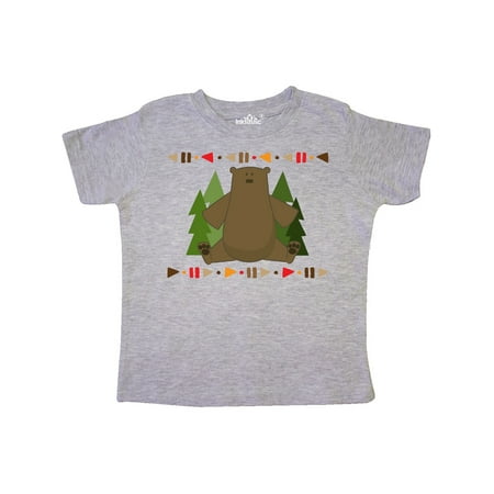 

Inktastic Tribal Bear Woodland Trees Gift Toddler Boy or Toddler Girl T-Shirt