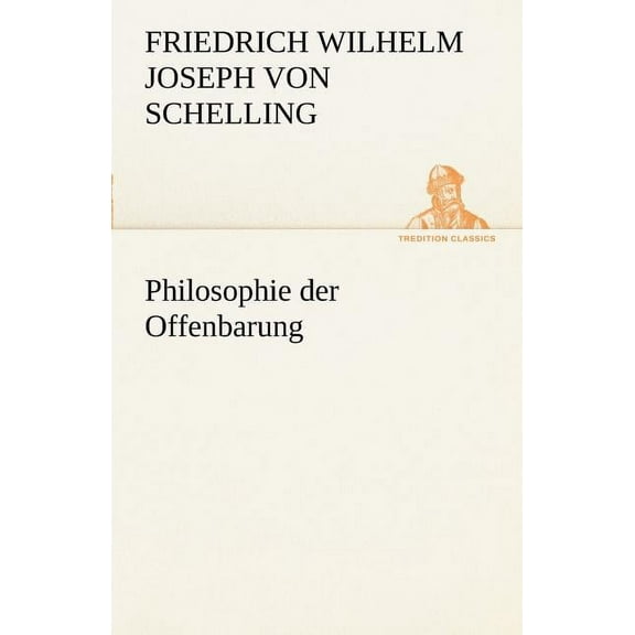 Philosophie Der Offenbarung (Paperback)