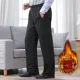 thumbnail image 3 of Pantalones de cachemira de invierno para hombre, pantalones deportivos de marca clásica, pantalones gruesos y súper cálidos, pantalones de cachemira para hombre, pantalones largos de polar para exteri, 3 of 5
