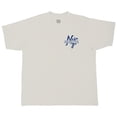 thumbnail image 2 of Unisex Stadium Essentials Cream New York Knicks Local Barfly Urban T-Shirt, 2 of 3