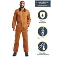 thumbnail image 7 of Bass Creek Outfitters Men's Duck Canvas Insulated Coverall - Thick Long Sleeve Workwear Jumpsuit (M-3XL), 7 of 7