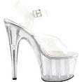 thumbnail image 2 of Women's Pleaser Adore 708MMG Ankle-Strap Platform Sandal, 2 of 4