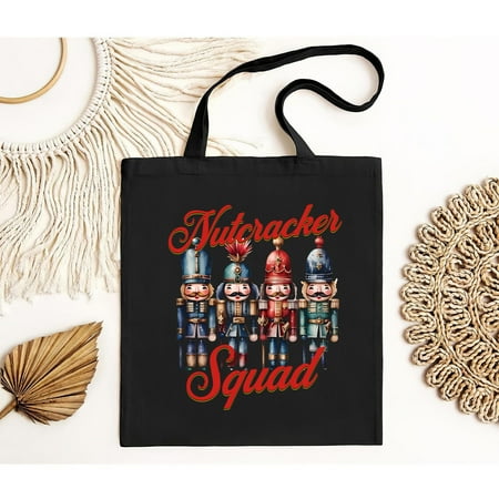 vintage Nutcracker Squad Tote Bag-TH20488