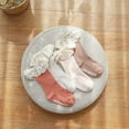 thumbnail image 4 of Nvzi newborn toddler child girl baby high knee knitted socks cute ruffled lace stockings autumn and winter (milk coffee color), 4 of 5
