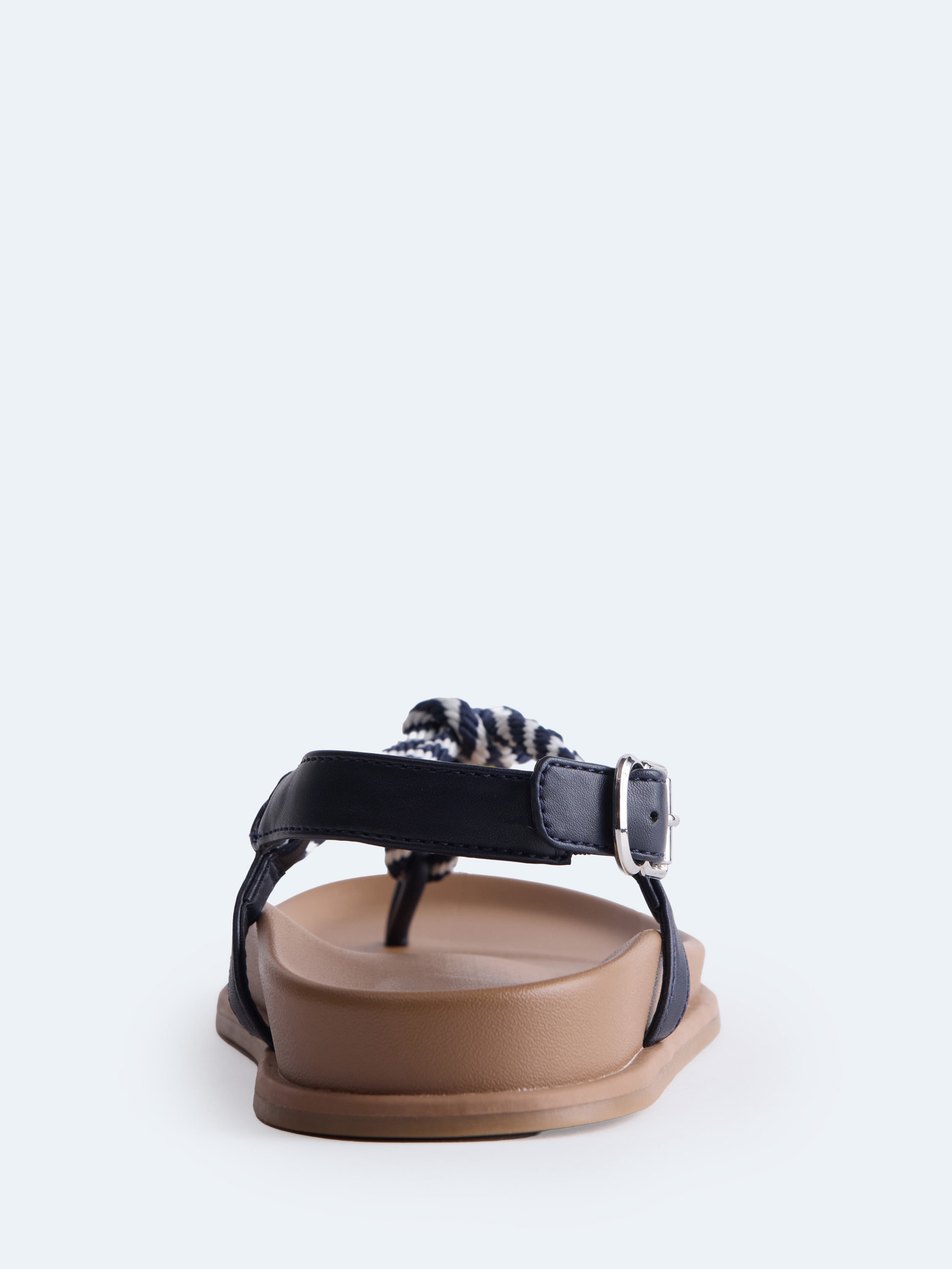 Free Assembly Women's Rope Footbed Sandals