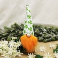 thumbnail image 6 of Fiaya Women St Patrick's Day Plush Gnomes Decoration, 2pcs Handmade Green Shamrock Gnomes Decor, 11.8x3.9inch Faceless Plush Doll for Home Irish Party Tabletop Decoration, 6 of 9