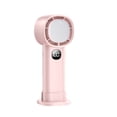 thumbnail image 1 of Ohufall Rechargeable Handheld Mini Fan USB Powered Silent Powerful Small Cooling Fan For Travel And Office, 1 of 4