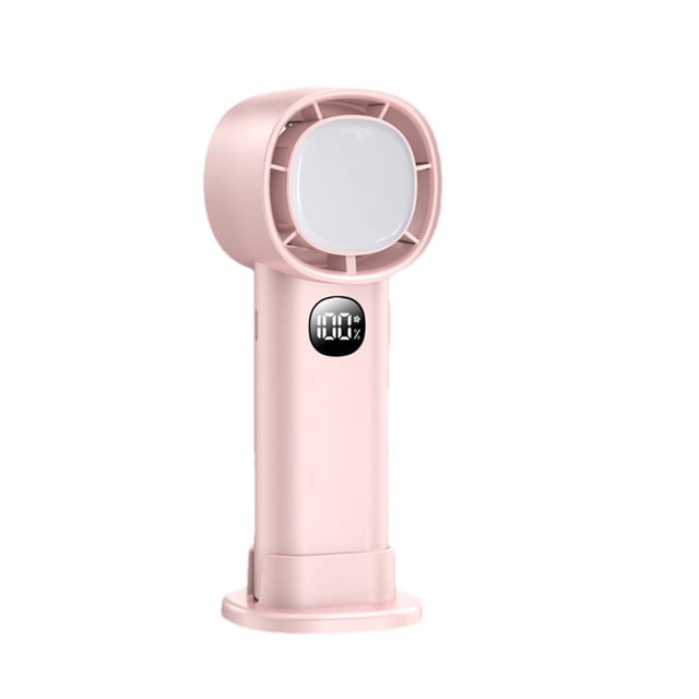 Ohufall Rechargeable Handheld Mini Fan USB Powered Silent Powerful Small Cooling Fan For Travel And Office