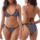 thumbnail image 3 of Balery Elegant ice skates snowflakes A Pijama Estampado Bikini de Dos Piezas para Mujer - Conjunto de Bikini Ajustable Sexy y Cómodo para Playa, 3 of 6