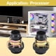 thumbnail image 4 of 2Pcs Barb Heatsinks Clamp For 3/8 Inch Id Tubing G1/4 Chromed Del, 4 of 5