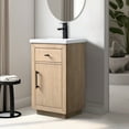 thumbnail image 2 of Vanity Art 20" Single Bathroom Vanity with Sink, Freestanding Bath Storage Cabinet with Ceramic Top, 2 of 5