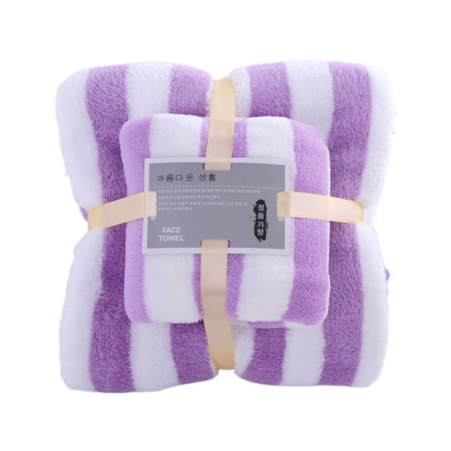 Juego de toallas suaves Pedty, 1 toalla de baño y 1 toalla de mano, juego de toallas de baño de microfibra premium súper suaves para toda la familia, toalla de microfibra de terciopelo coral