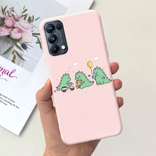 For OPPO Reno 5 5G Case Reno5 Pro Cover Fashion Painted TPU Soft Silicone Phone Cases For OPPO Reno 5 Pro Reno5 Shockproof Funda case-c18 For Reno 5 5G