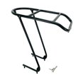 thumbnail image 2 of Ruiboury Bicycle Front Rack Luggage Touring Carrier Racks Silver Carrier Shelf Front Black 40x14x36.5cm, 2 of 6