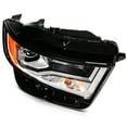 thumbnail image 3 of cciyu Headlight Assembly Replacement for 2015-2018 For Ford Edge Black Housing Amber Corner Passenger Side Headlamp FT4Z13008A FO2503341, 3 of 3