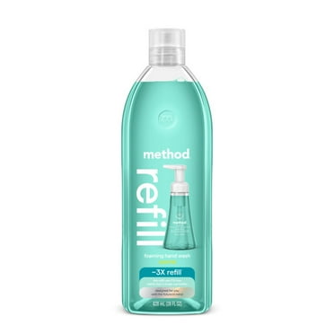 Method Foaming Hand Soap, Refill, Waterfall, 28 oz