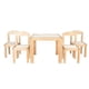 thumbnail image 3 of Set comedor infantil de madera barnizada Duduk blanco Duduk COM-OSL, 3 of 4