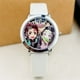 thumbnail image 4 of Relojes para niños Demon Slayer Figura de anime Kimetsu no Yaiba Correa de cuero Reloj de cuarzo de moda Regalos para niños, 4 of 4