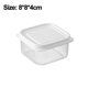 thumbnail image 3 of 1/3 piezas de caja de almacenamiento de alimentos para refrigerador, minicaja portátil sellada para cocina, caja de conservación de carne fresca, contenedores organizadores para cocina y refrigerador, 3 of 5
