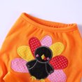 thumbnail image 4 of Vestido de Acción de Gracias para perros, falda para mascotas, pajarita, disfraz de gatos, cachorros, perros pequeños y medianos, 4 of 5