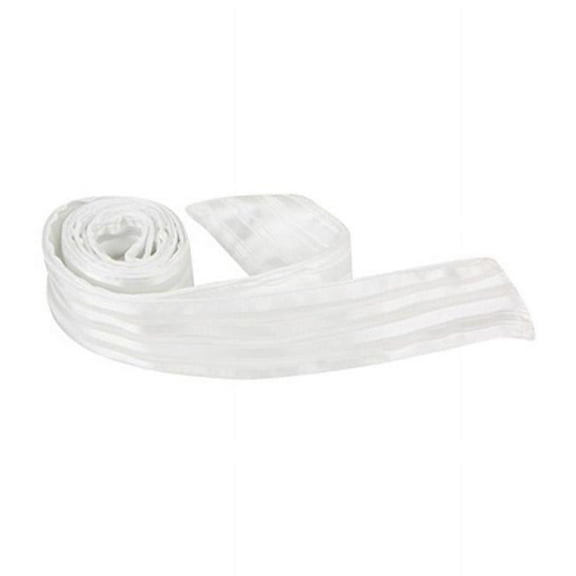 Matching Tie Guy 4083 W2 HT - 42 in. Child Matching Hair Tie - White