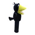 thumbnail image 1 of Lipstore Animal Golf Headcover Golf Shaft Protector for Golf Course Golfer Gift Crow, 1 of 8