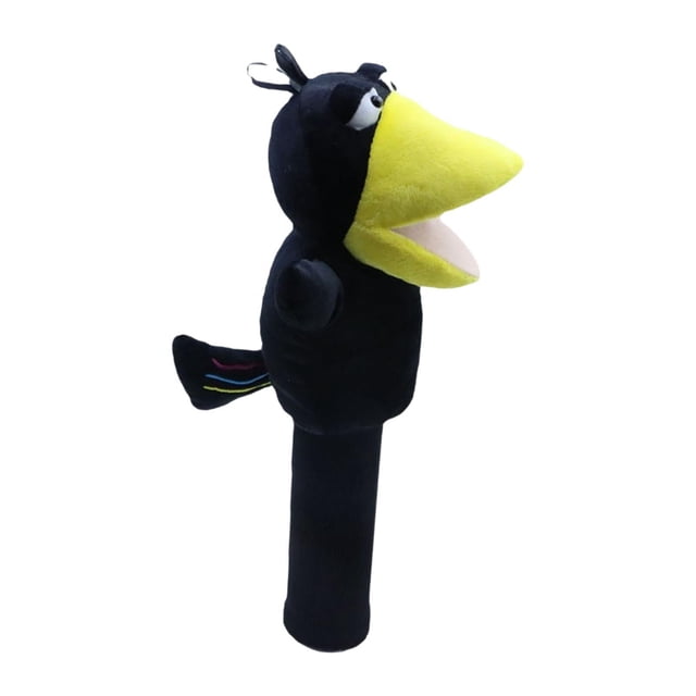 Lipstore Animal Golf Headcover Golf Shaft Protector for Golf Course Golfer Gift Crow