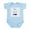Sky Blue, variant on CafePress - She Did It Right Infant Bodysuit - Baby Light Bodysuit, Size Newborn - 24 Months