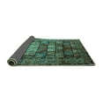 thumbnail image 2 of Ahgly Company Indoor Square Persian Turquoise Blue Traditional Area Rugs, 7' Square, 2 of 4