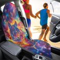 thumbnail image 4 of XYZCANDO Flame Wolf Car Seat Towel Cover Non-Slip, Suitable for Car Interior Truck Seat Car Front Seat, Front Seat Cover, for Cars SUVs, 4 of 7