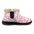 thumbnail image 5 of Whosucclay Flannel Women Winter Snow Boots Ladies Warm Fur Lined Ankle Booties Outdoor Water Resistant Furry Shoes, 5 of 6