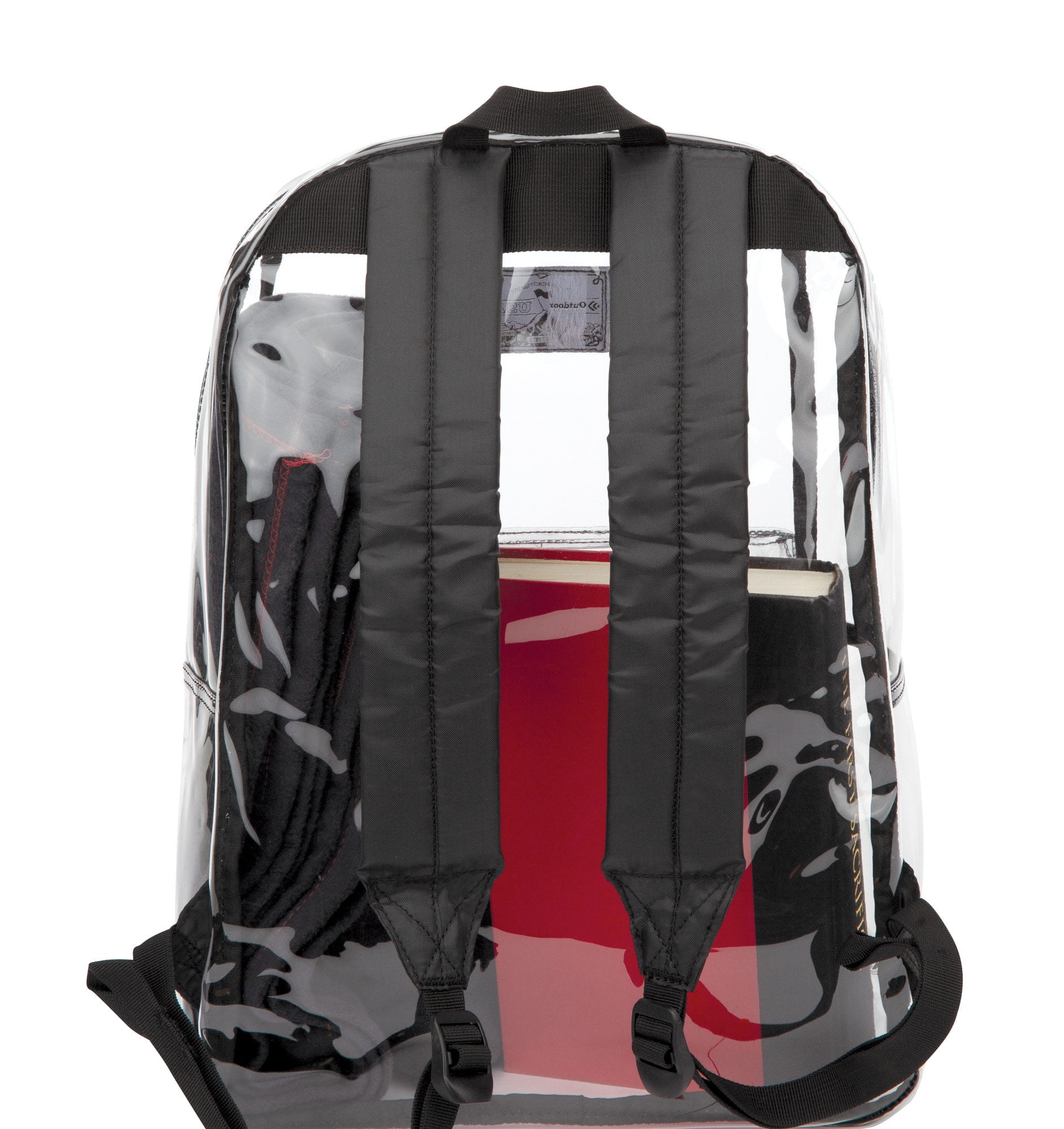 NWT Outdoor Products Clear Pass Day Pack in pink Outdoor Products Clear Pass Daypack (Pink Peacock) (Black  main image 3