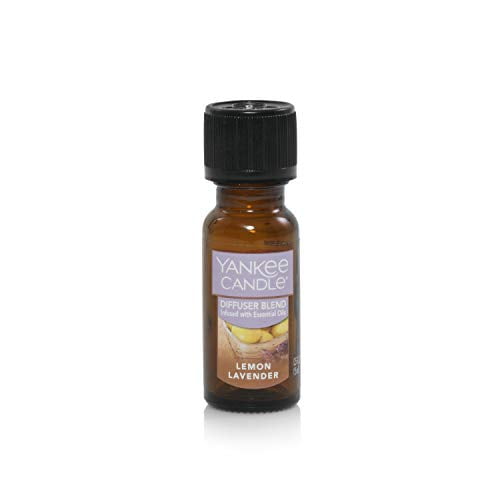 Yankee Candle Home Fragrance Oil | Lemon Lavender Scent | for Ultrasonic Aroma Diffuser