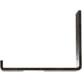 thumbnail image 4 of Ekena Millwork 2"W x 8"D x 6"H Steel Hanging Shelf Bracket, Antiqued Warm Silver, 4 of 10
